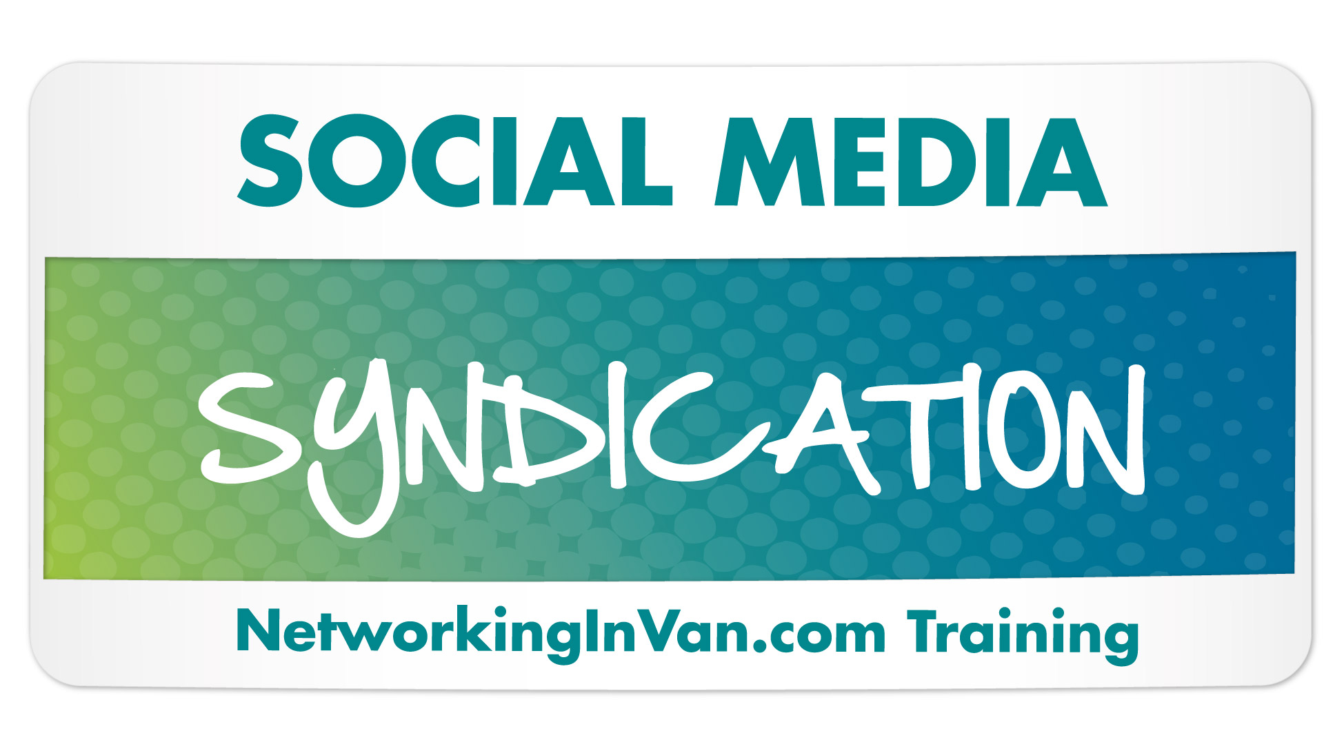 Social Media Syndication