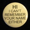 Remembering people and names